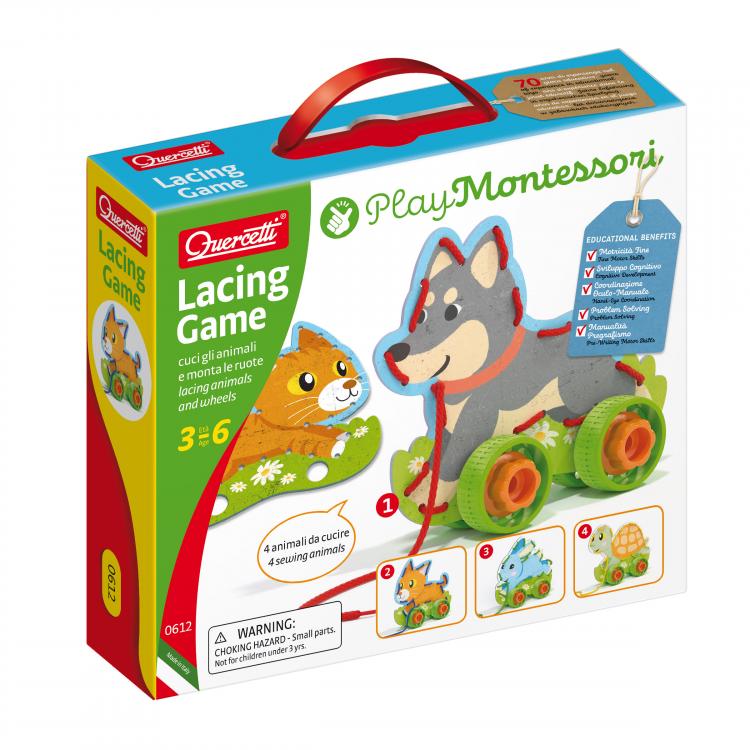 Quercetti Montessori - 0612 | Lacing Game