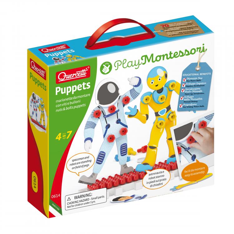 Quercetti Montessori - 0614 | Puppets