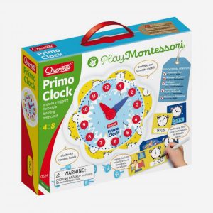 Joc educativ Montessori Quercetti Primo Clock