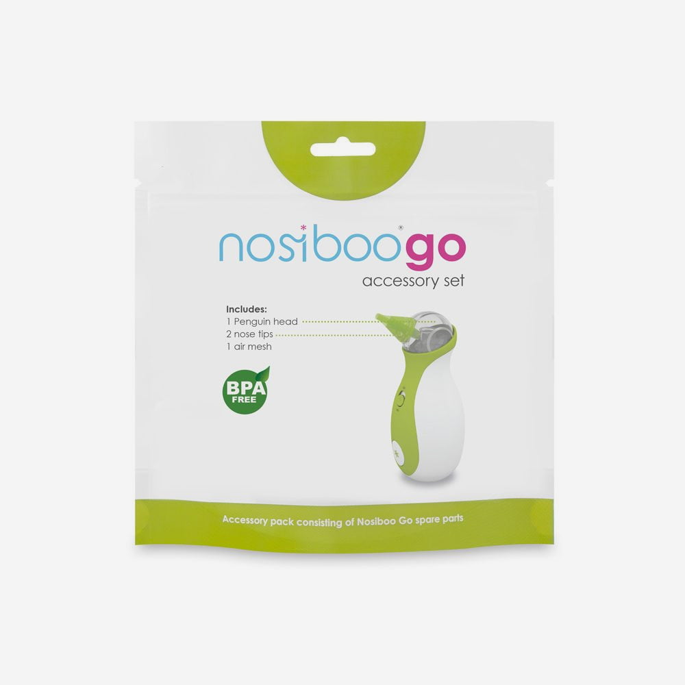 Set accesorii aspirator nazal portabil Nosiboo Go