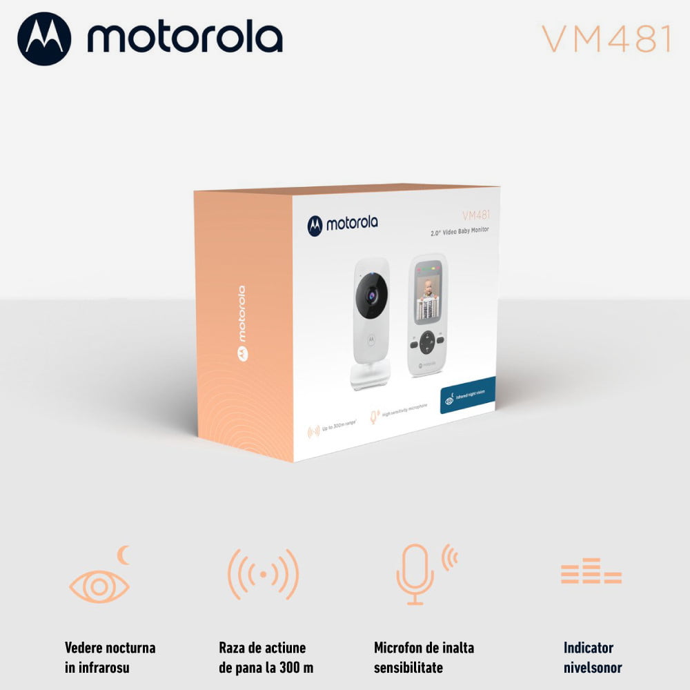 Video Monitor Digital Motorola VM481 4