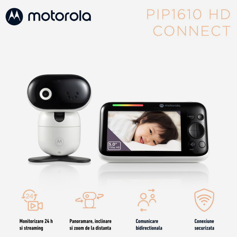 Video Monitor Digital Wi Fi Motorola PIP1610 4