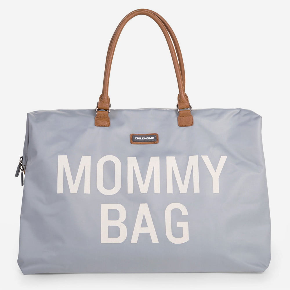 geanta de infasat childhome mommy bag gri 1