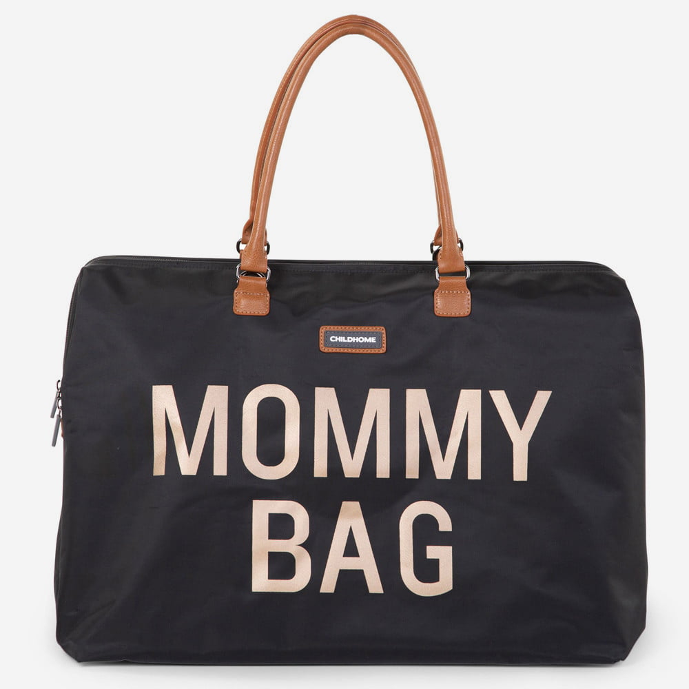 geanta de infasat childhome mommy bag negru 1