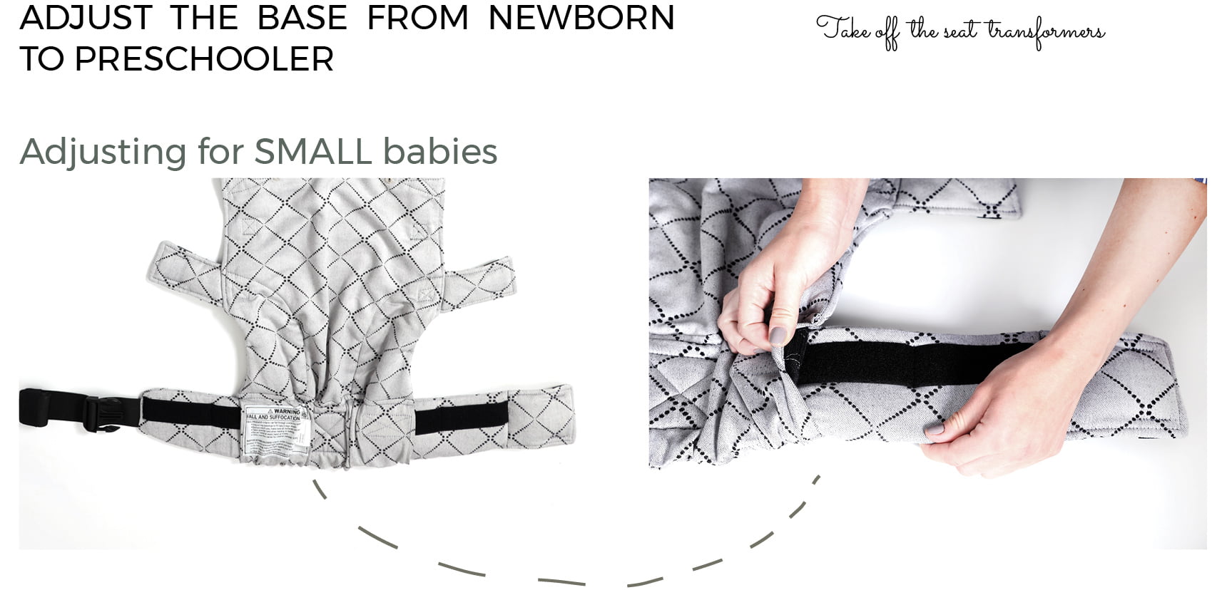 Adjusting The ONE newborn and preschoolers