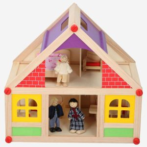 Casa de papusi din lemn Marionette